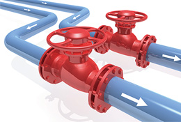 管道流向標(biāo)識牌