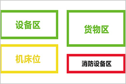 裝置或設(shè)備區(qū)域地面定位標(biāo)識(shí)線(xiàn)