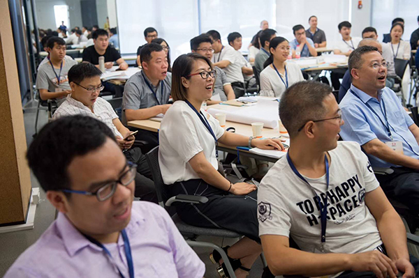 阿里云2018工廠物聯網培訓現場